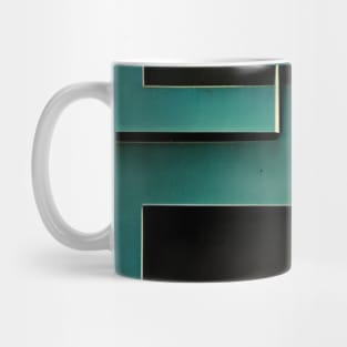 Bauhaus Style Illustration Inspired by Architecture Mug